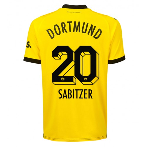 Borussia Dortmund Marcel Sabitzer #20 Domaci Dres 2023-24 Kratak Rukav